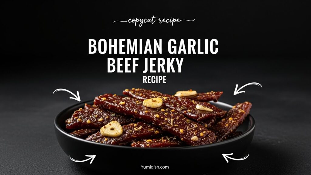 Bohemian Garlic Beef Jerky