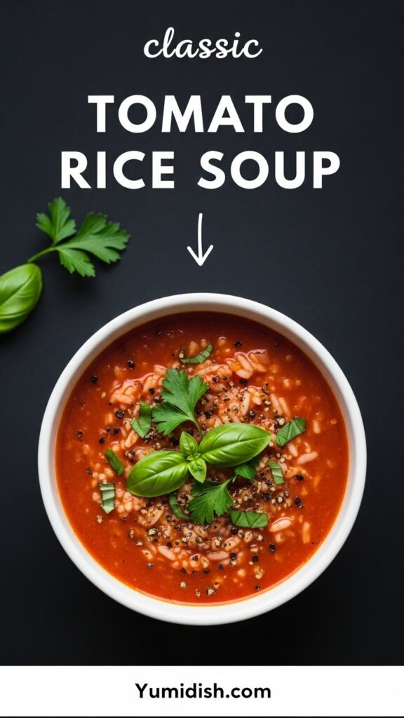 Tomato Rice Soup