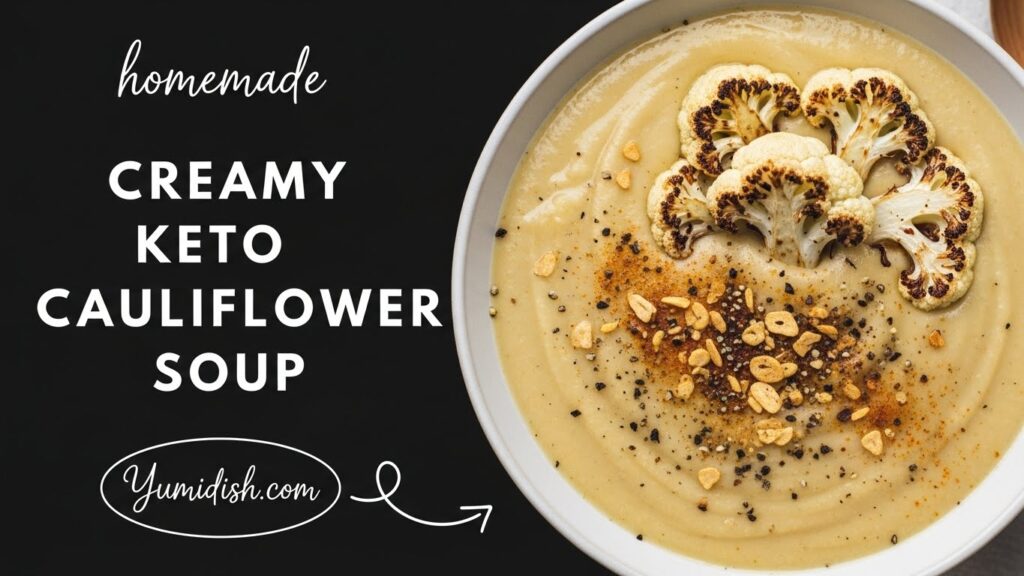 Creamy Keto Cauliflower Soup
