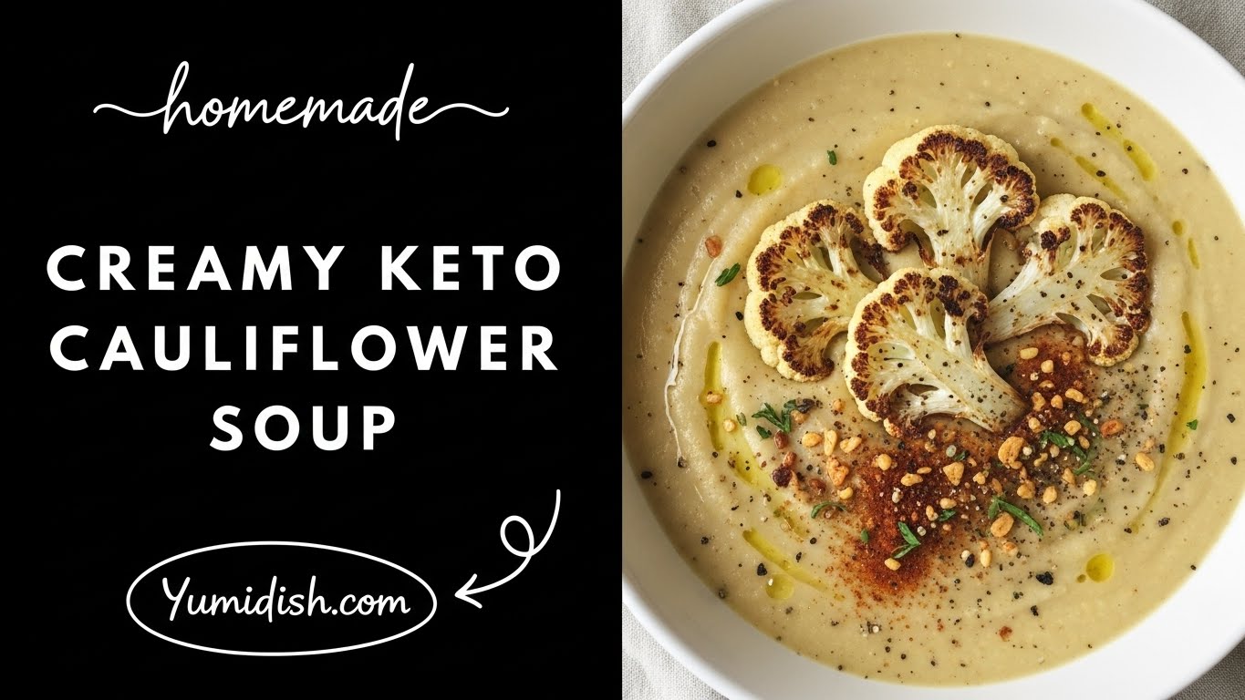 Creamy Keto Cauliflower Soup