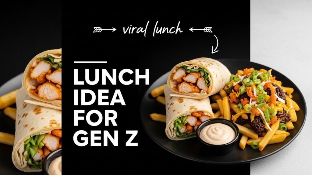 Lunch recipe idea for gen z
