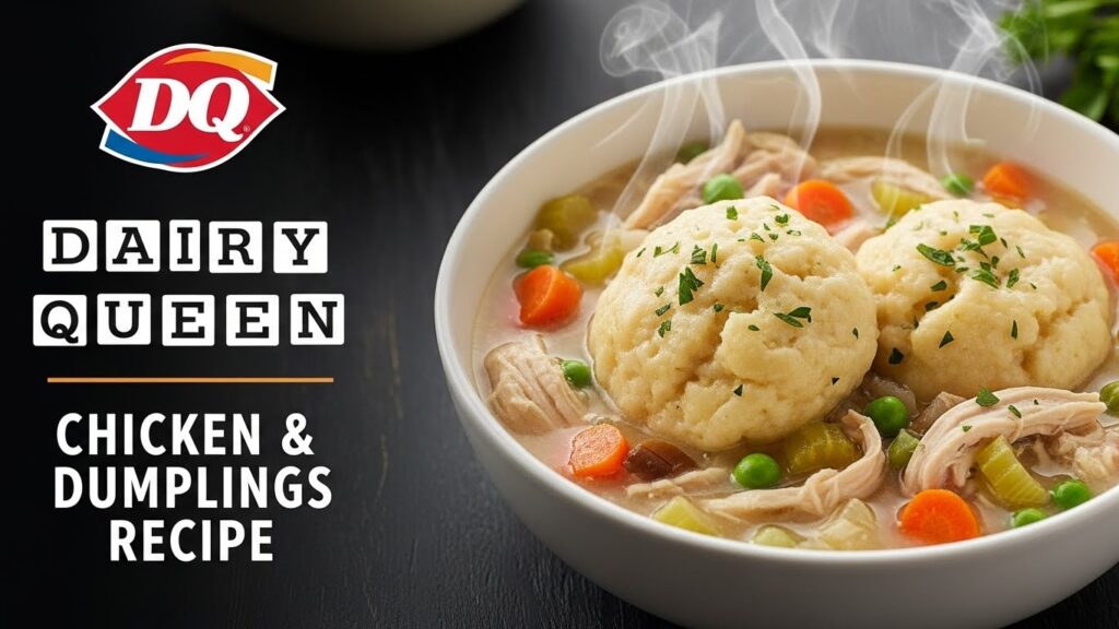 Dairy Queen Chicken and Dumplings Recipe
